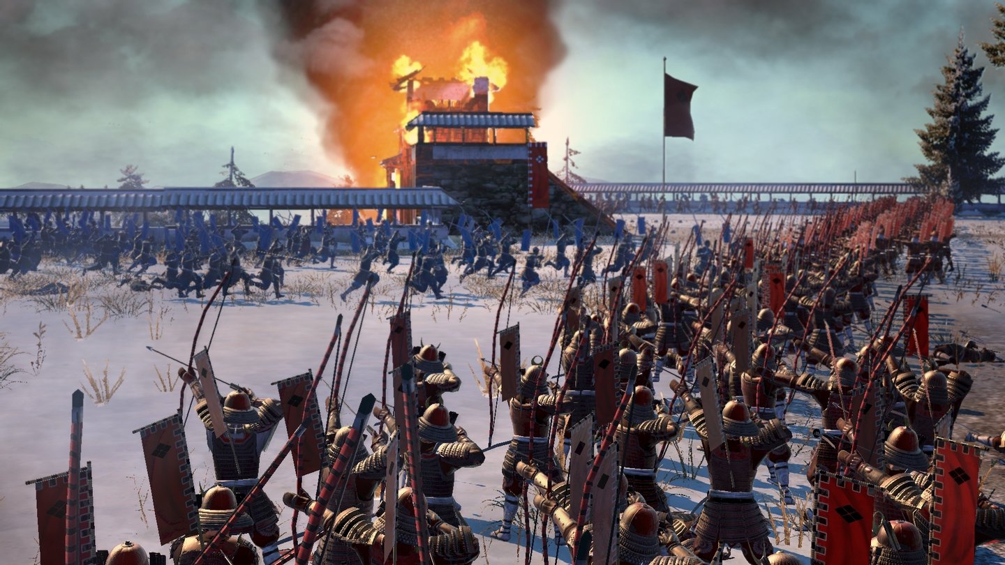 Total War: Shogun 2Feuerpfeile müssen erst durch Bonuspunkte freigeschaltet werden.