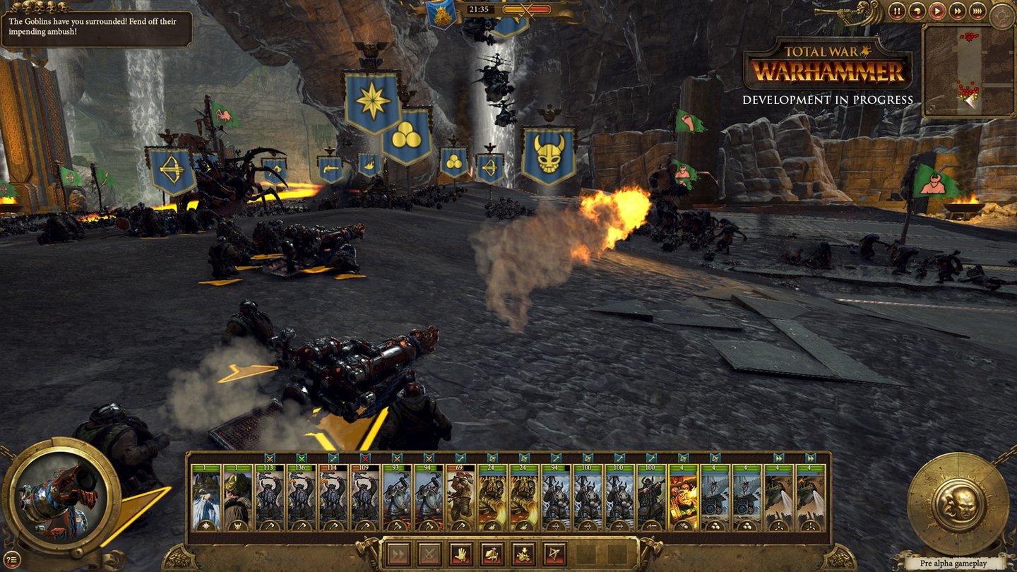 Total War: WarhammerOptisch verbesserungswürdig sind noch die teils tristen Schlachtfelder und einige Partikeleffekte.