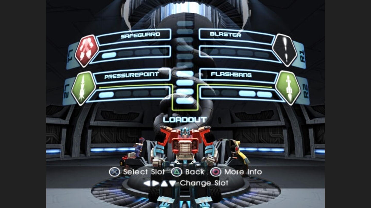 Equip your Autobot with Minicons.