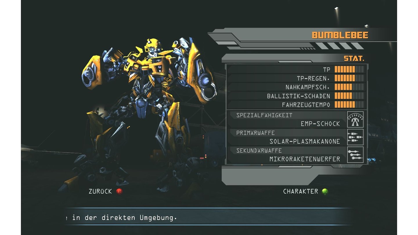 Transformers: Die Rache - Testversion