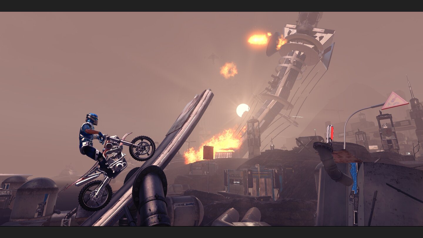 Trials Fusion - Screenshots aus dem DLC »Riders of the Rustland«