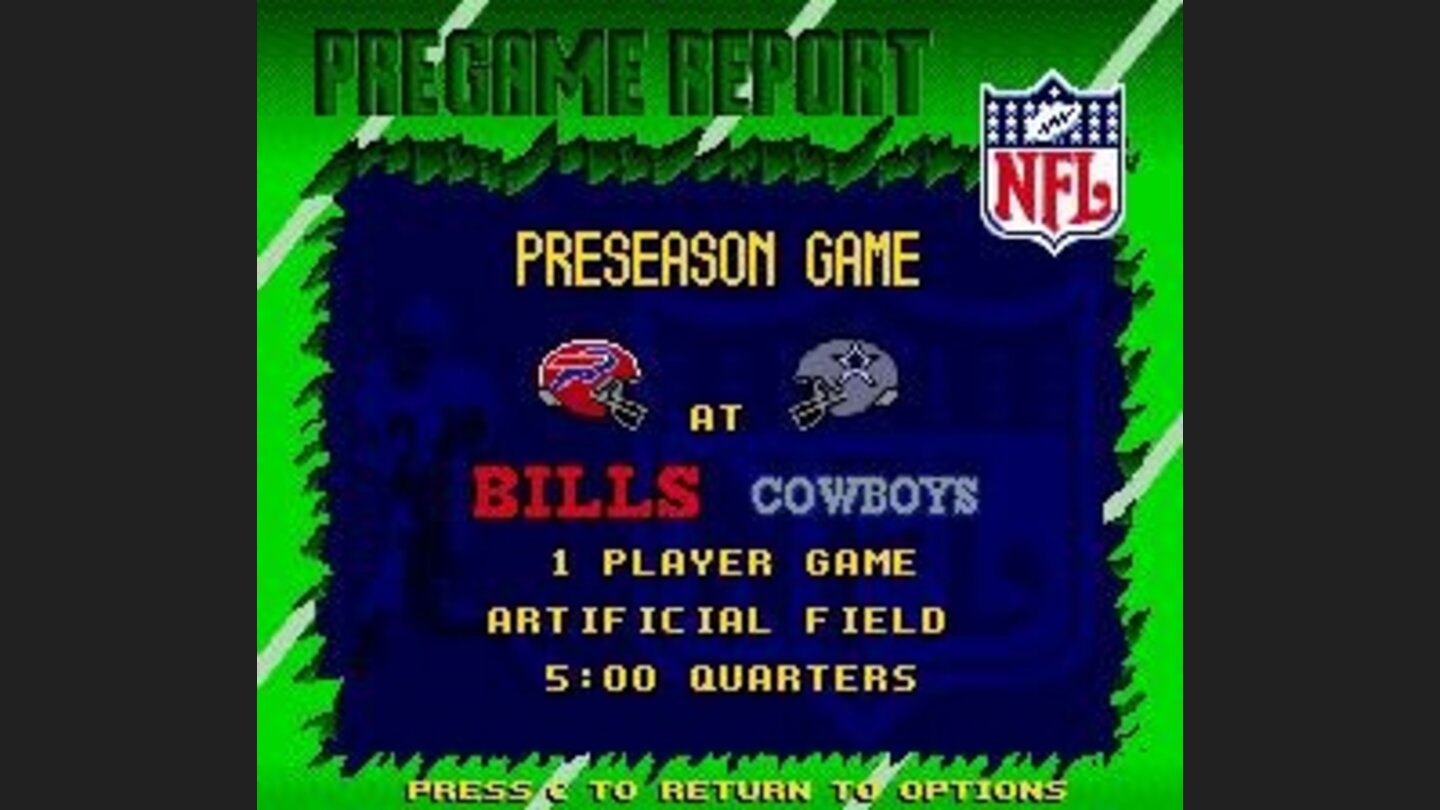 Preseason game