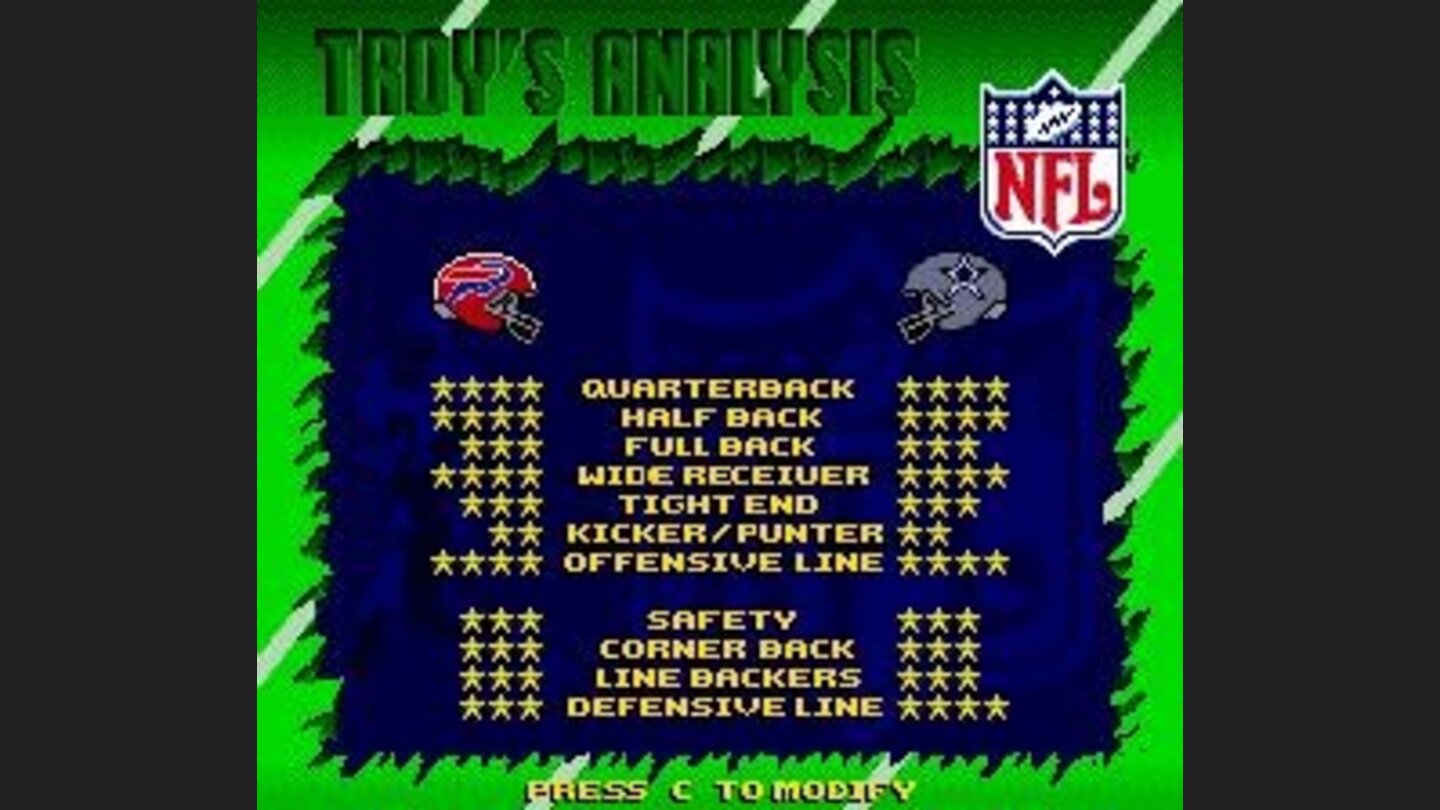 Comparing the teams
