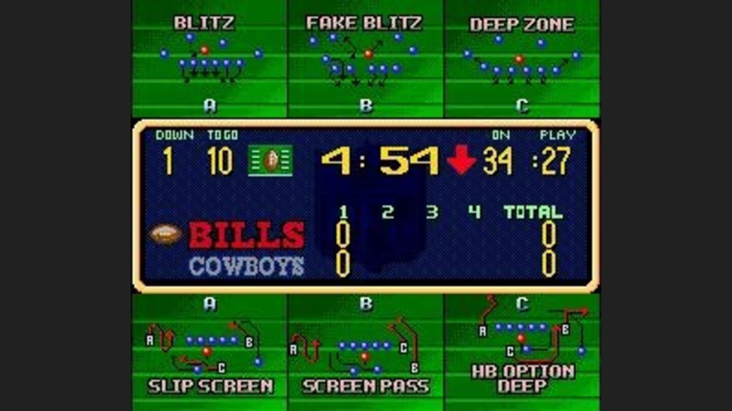 In-game menu