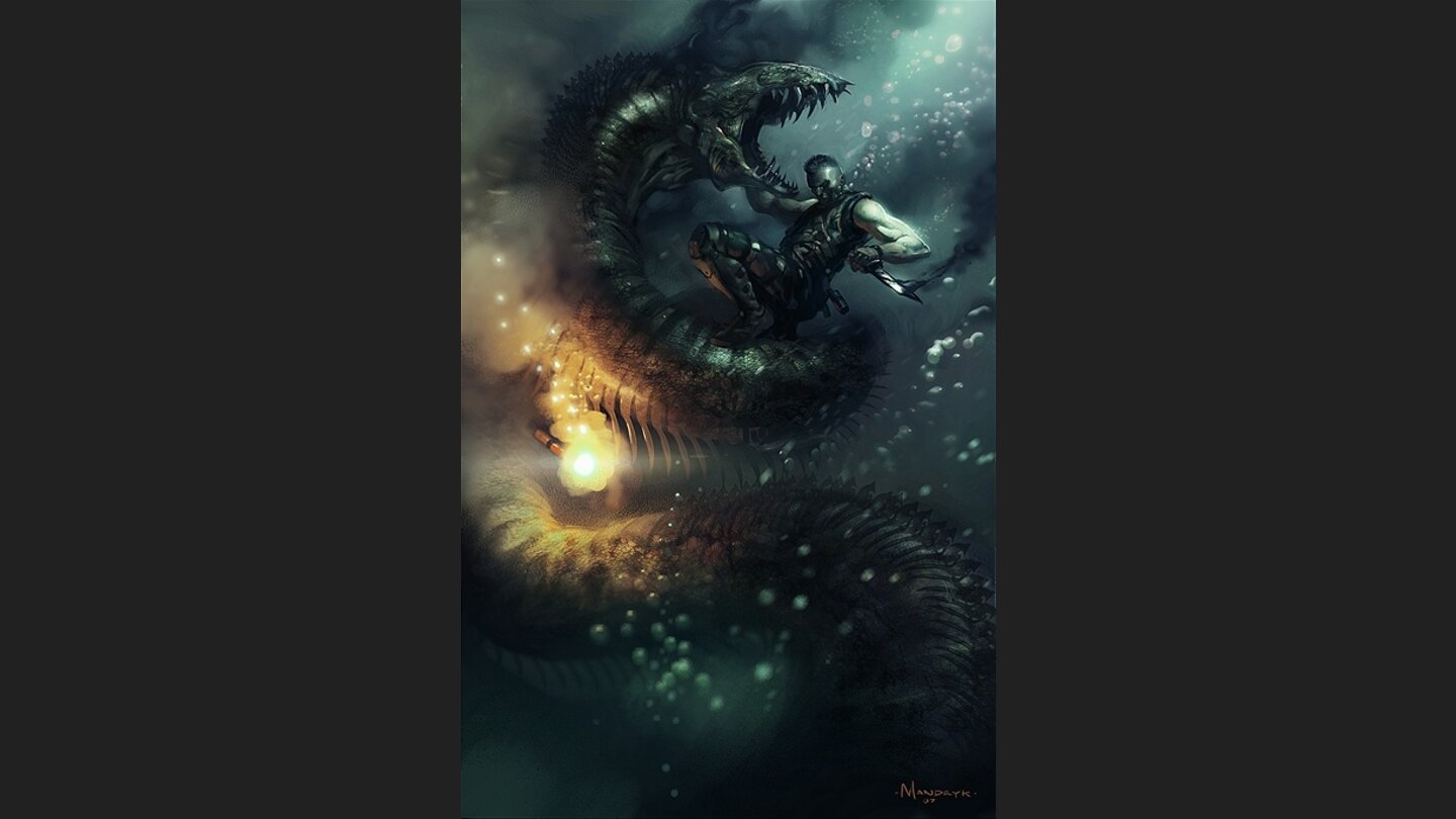 Turok 2 - Artworks vom eingestellten Shooter