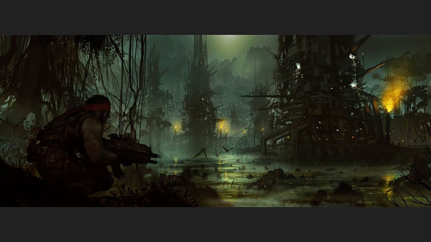 Turok 2 - Artworks vom eingestellten Shooter