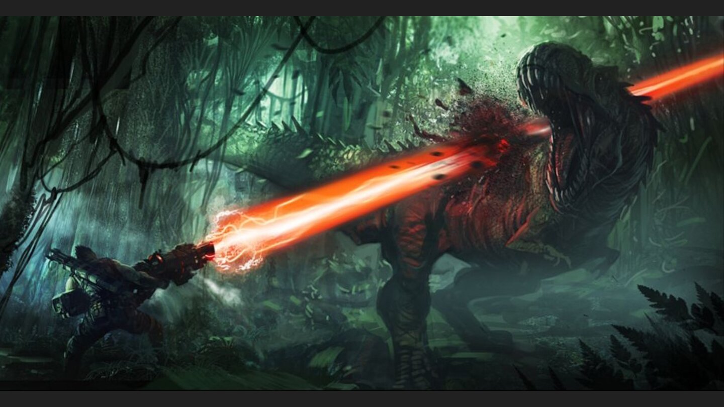 Turok 2 - Artworks vom eingestellten Shooter