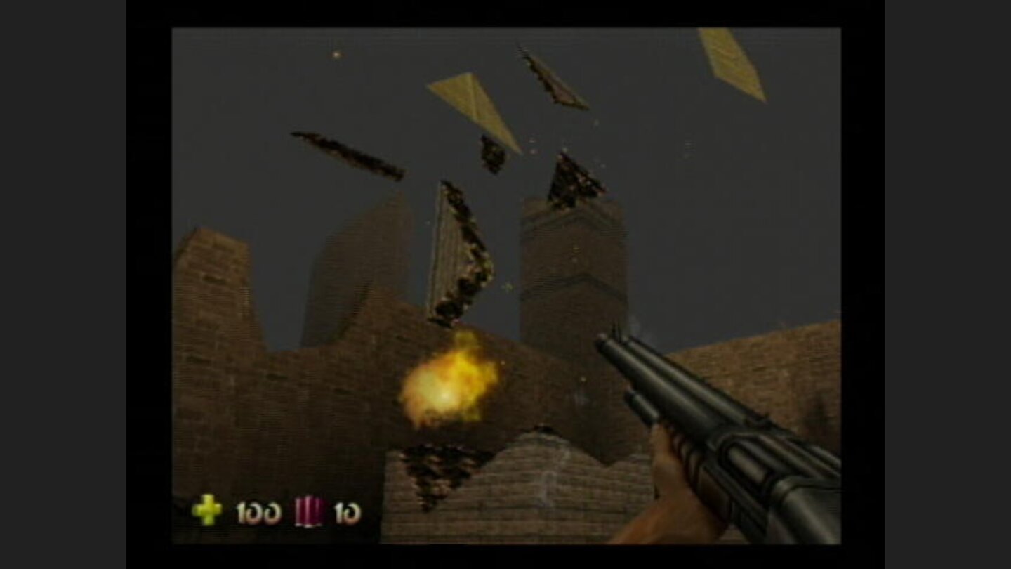 That is how powerful a shotgun is.