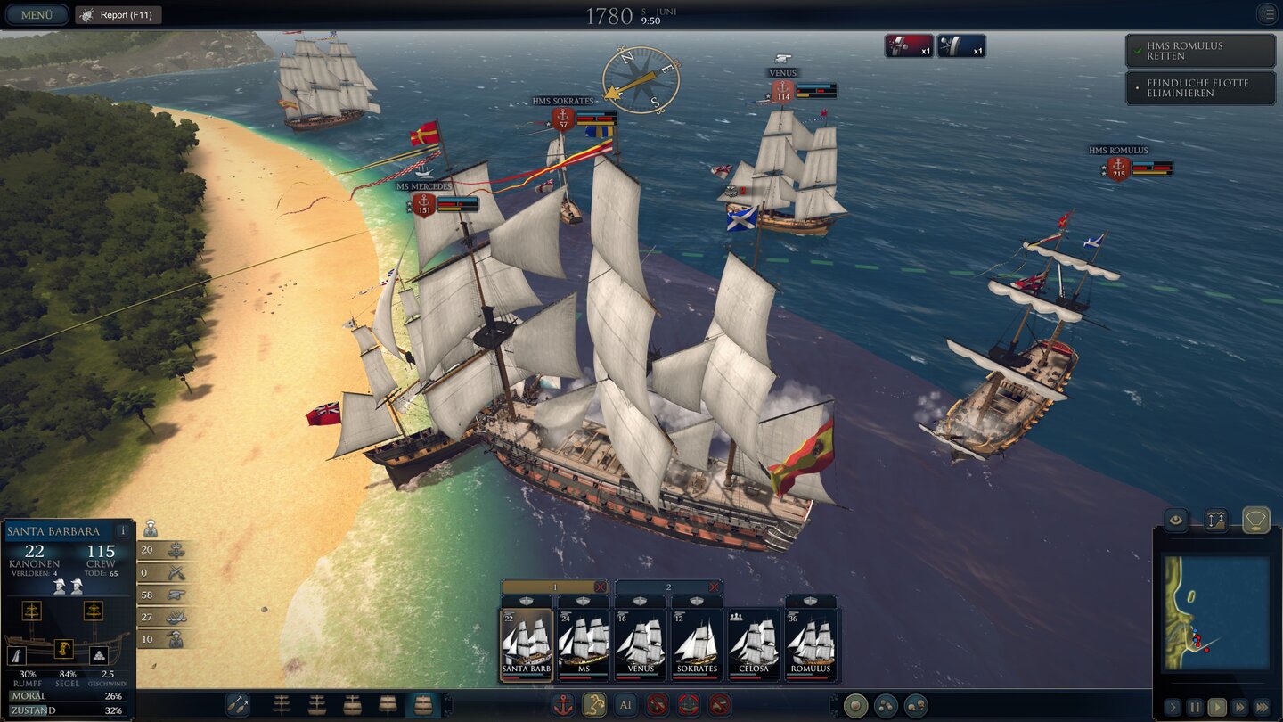 Ultimate admiral age of sail прохождение