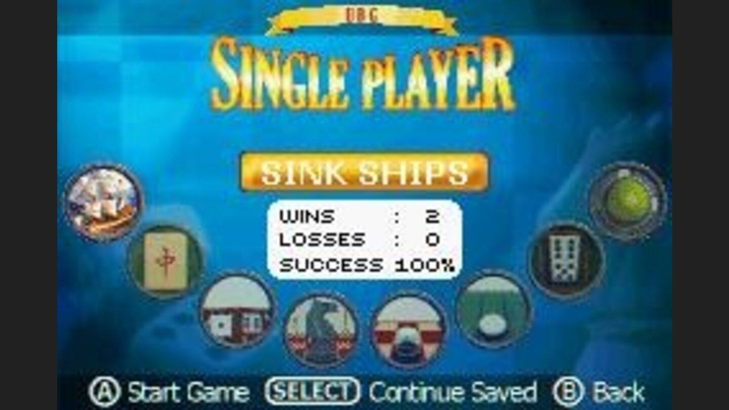 Both single player and multiplayer use the same games