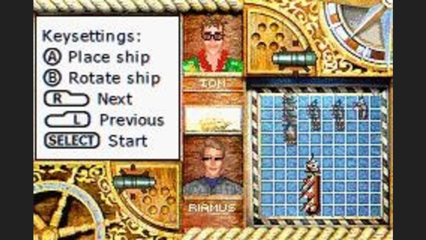 In Sink Ships, you start by placing your ships
