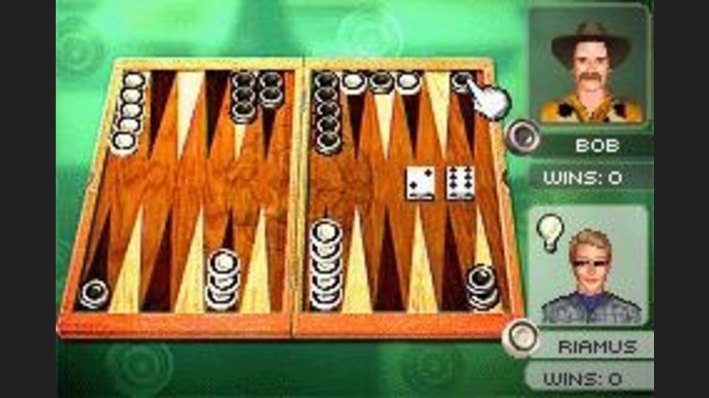Here is backgammon...