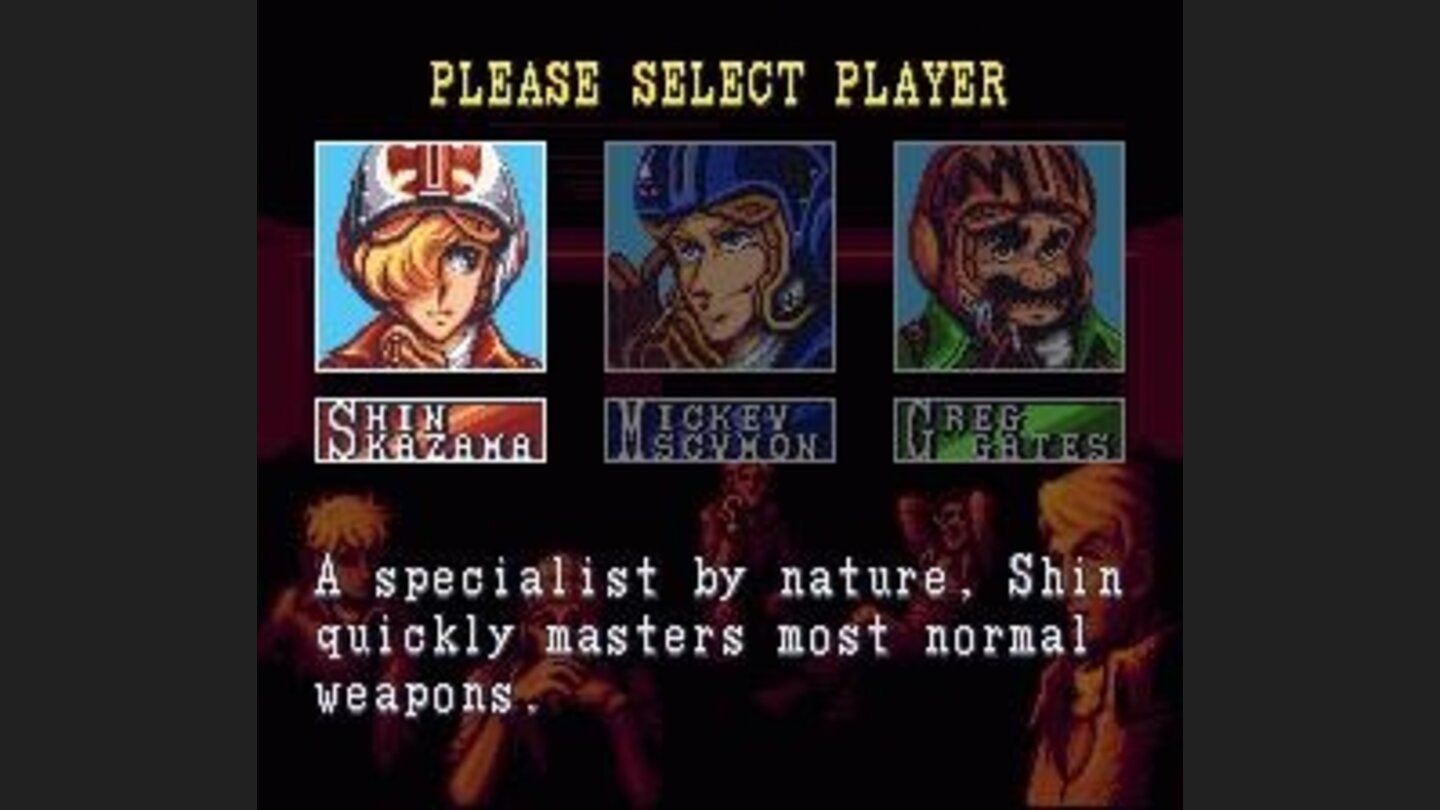Choose your character