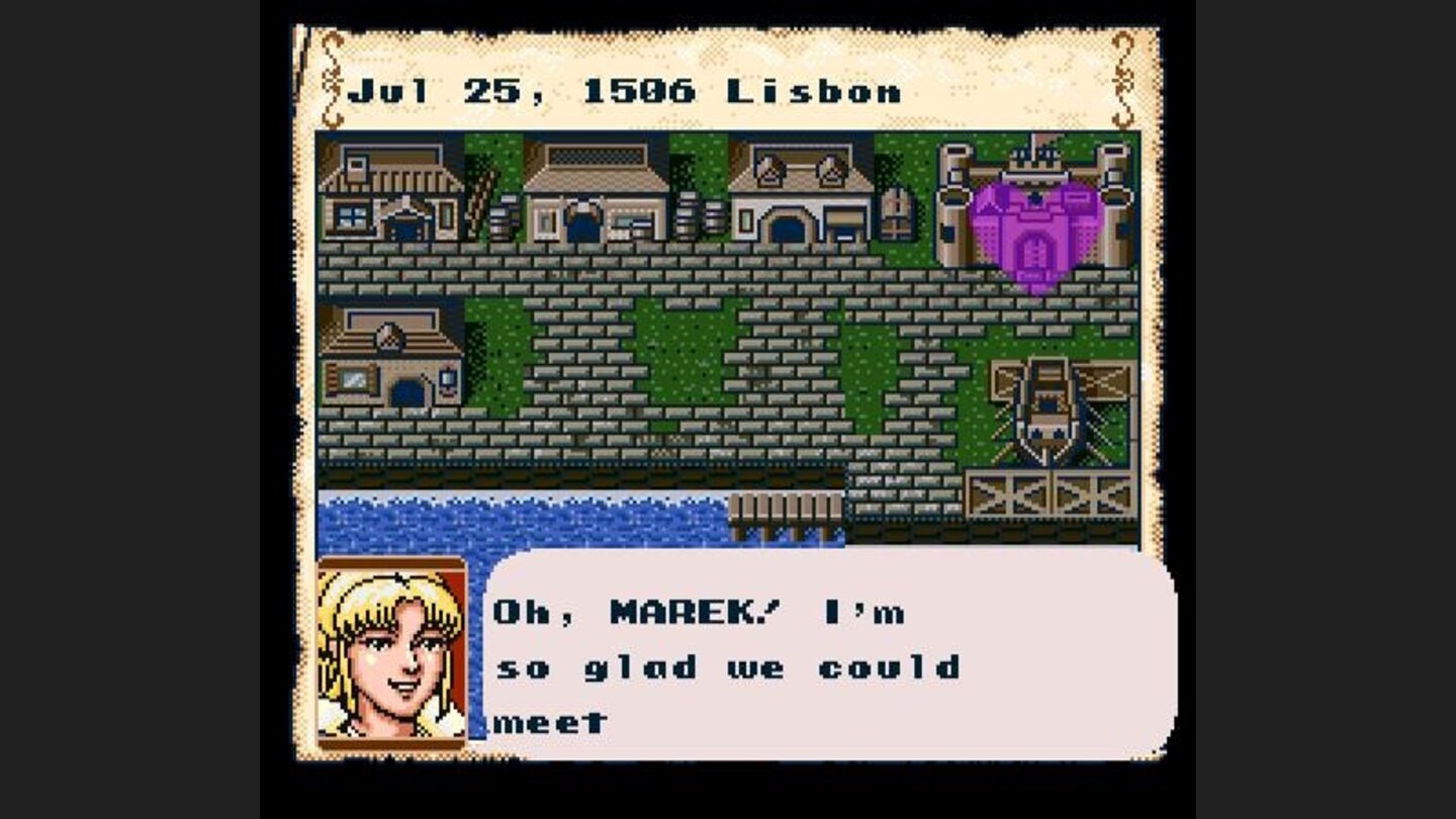 Flirting with the princess