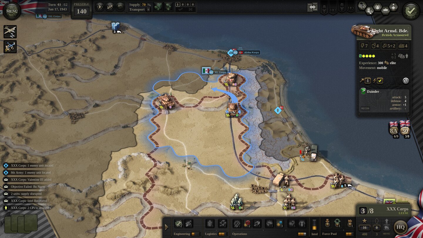 Unity of Command 2: Desert Rats