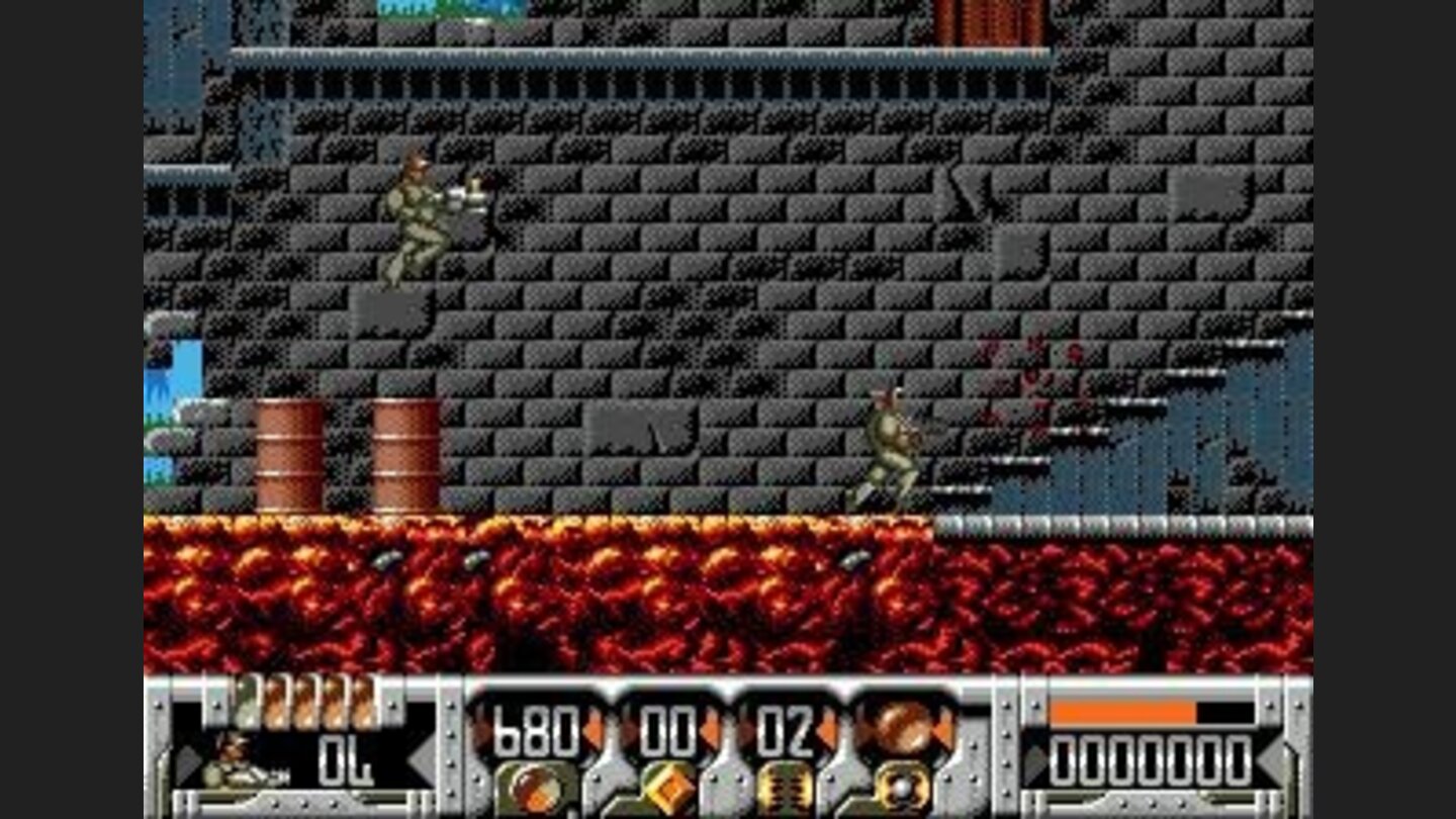 That soldier simply wont quit