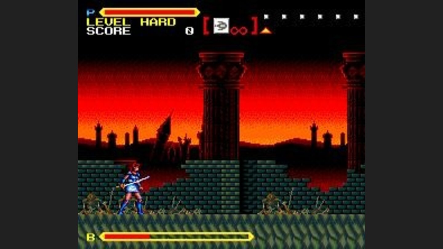 Starting the first level