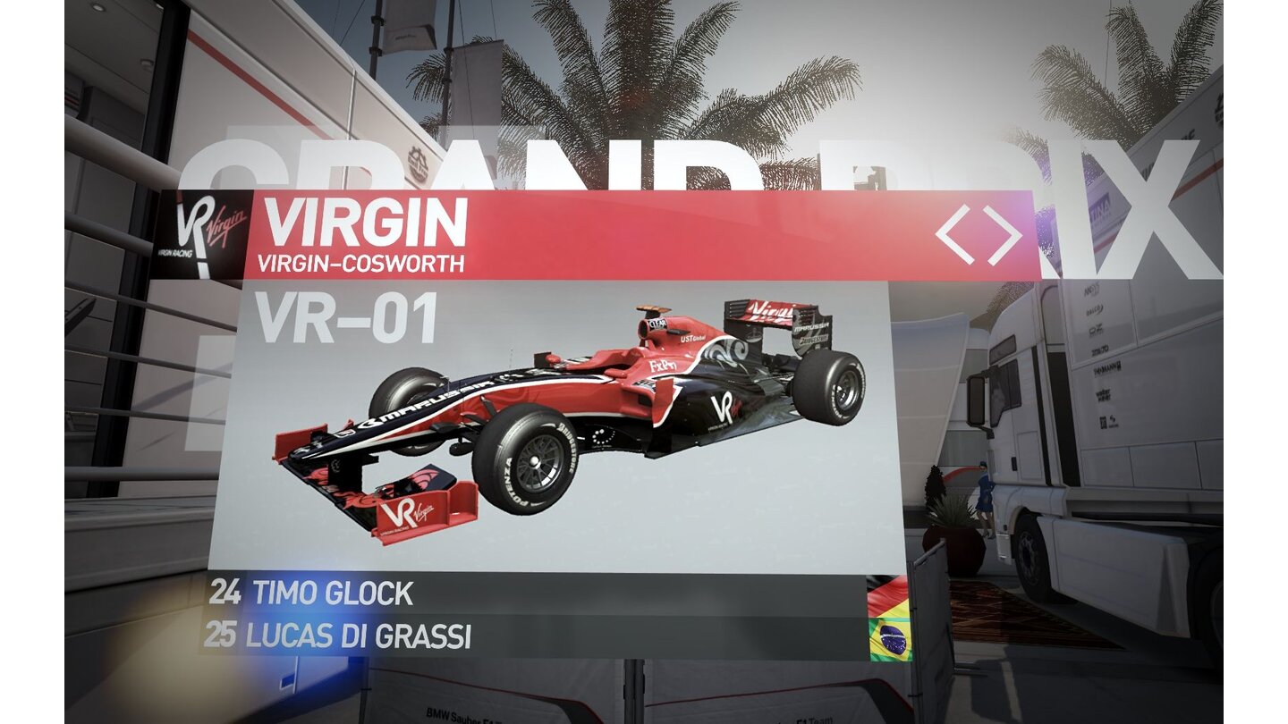 F1 2010 - Die TeamsVirgin