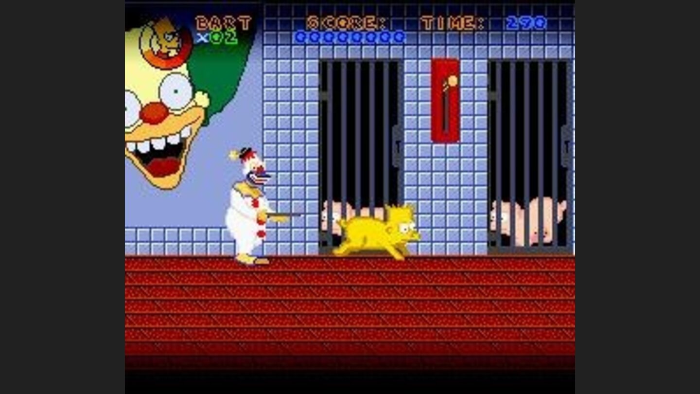 Saving your fellow pigs in the Pig Bart stage.
