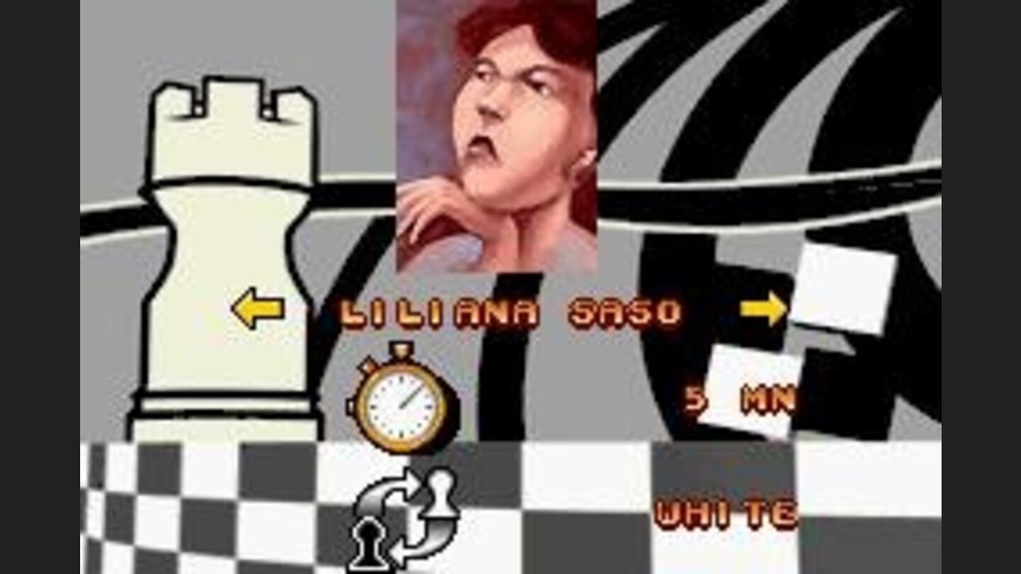 Selecting a player for a Quick Start match.