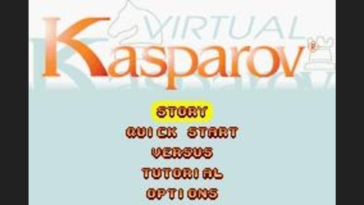 Kaparov Main Menu.