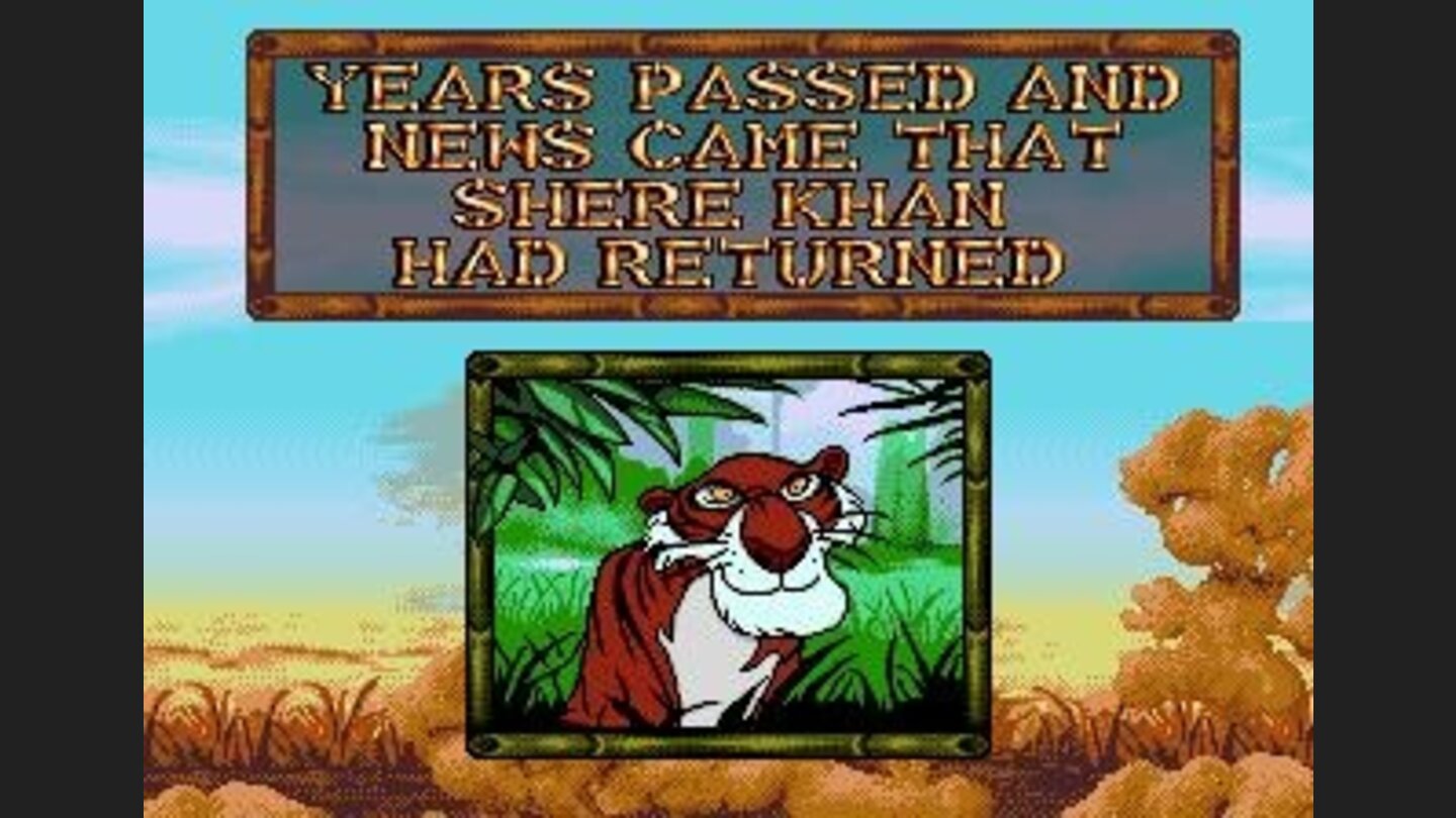 The tiger Shere Khan