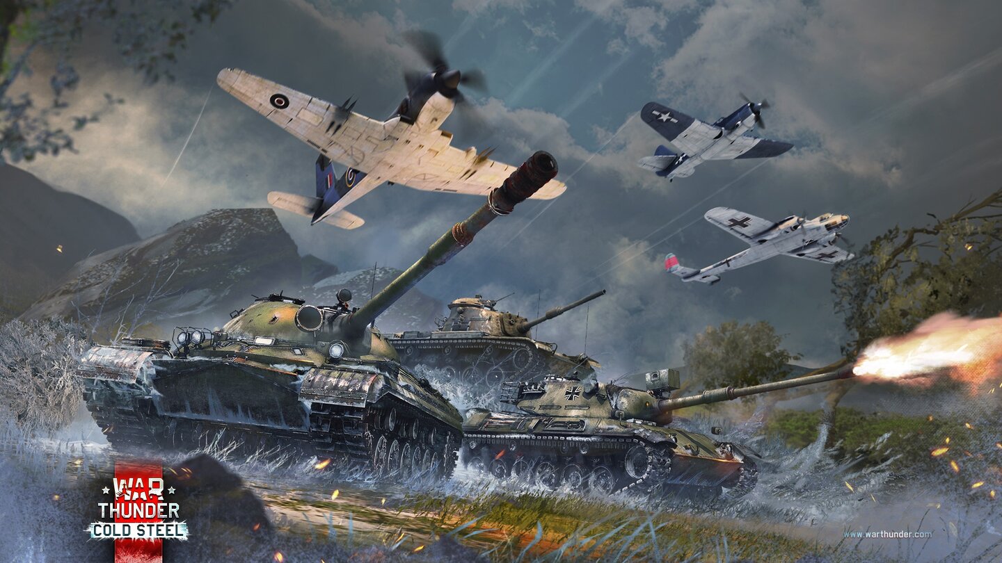 War Thunder - Bilder zum »Cold Steel«-Update