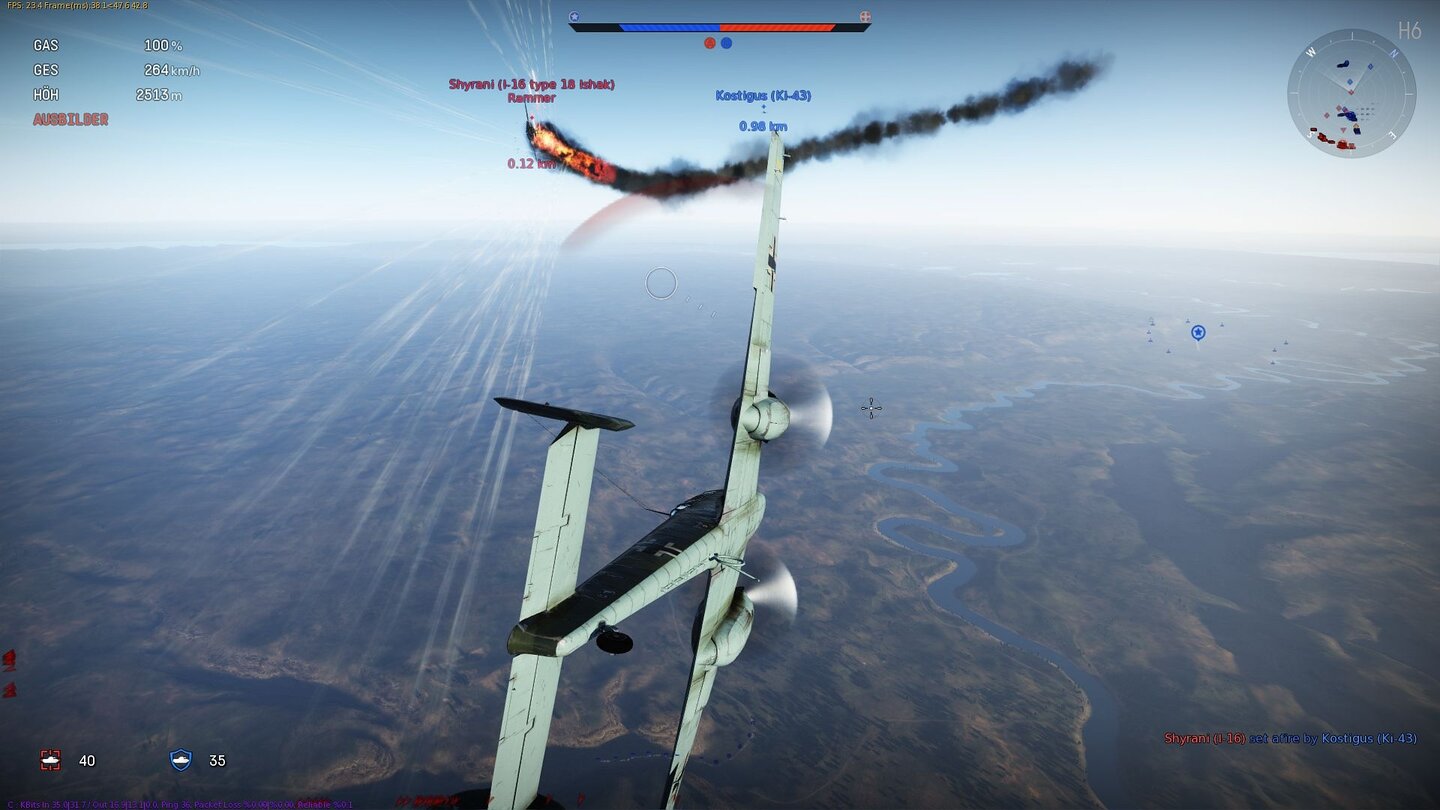 War ThunderSchluss mit der Idylle. Packende Luftkämpfe und halsbrecherische Flugmanöver sind das Markenzeichen von War Thunder.