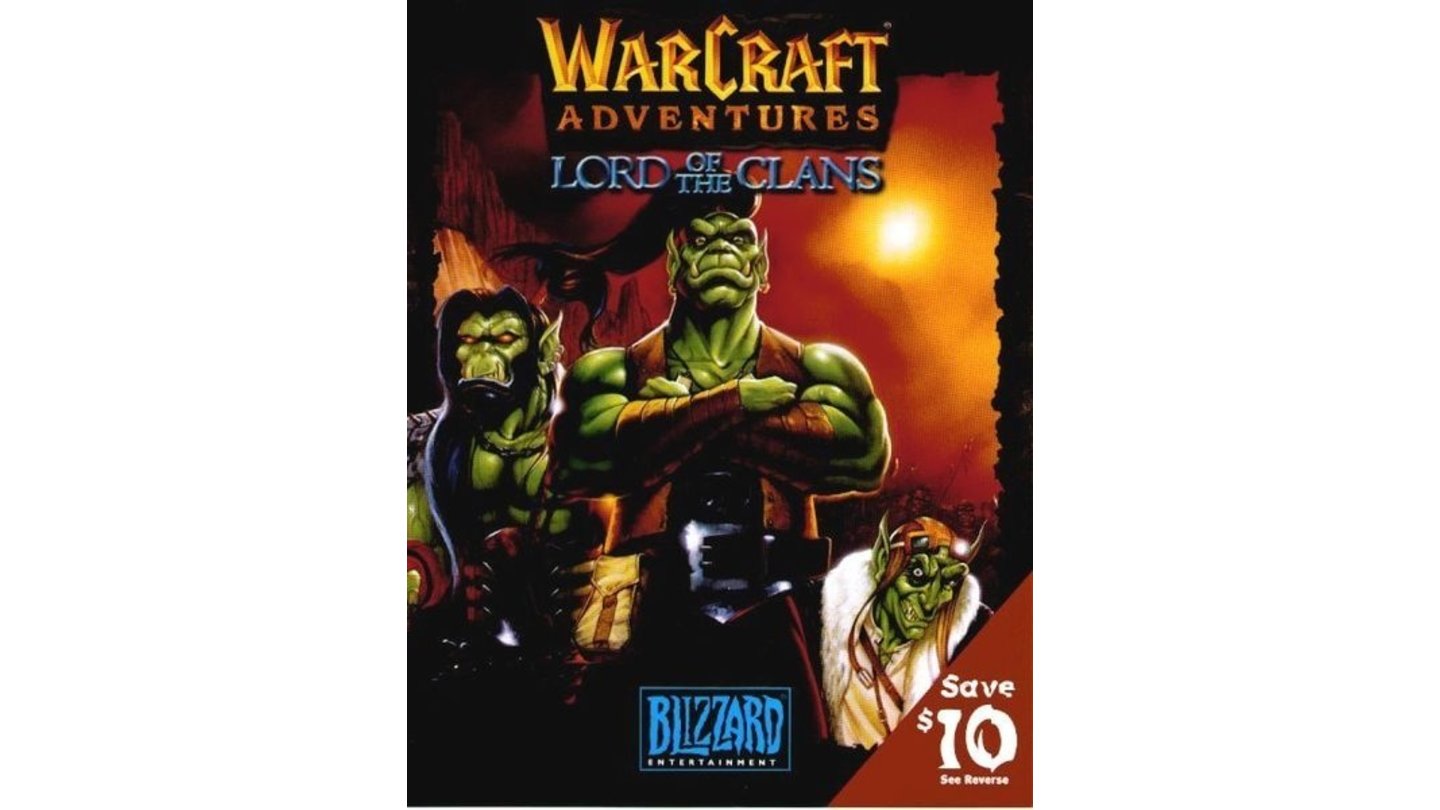 Warcraft Adventures - Geplanter Packshot