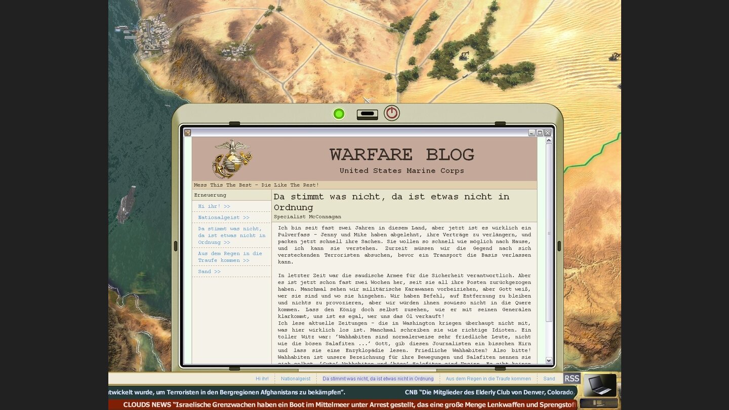 Warfare Im Auge des Terrors