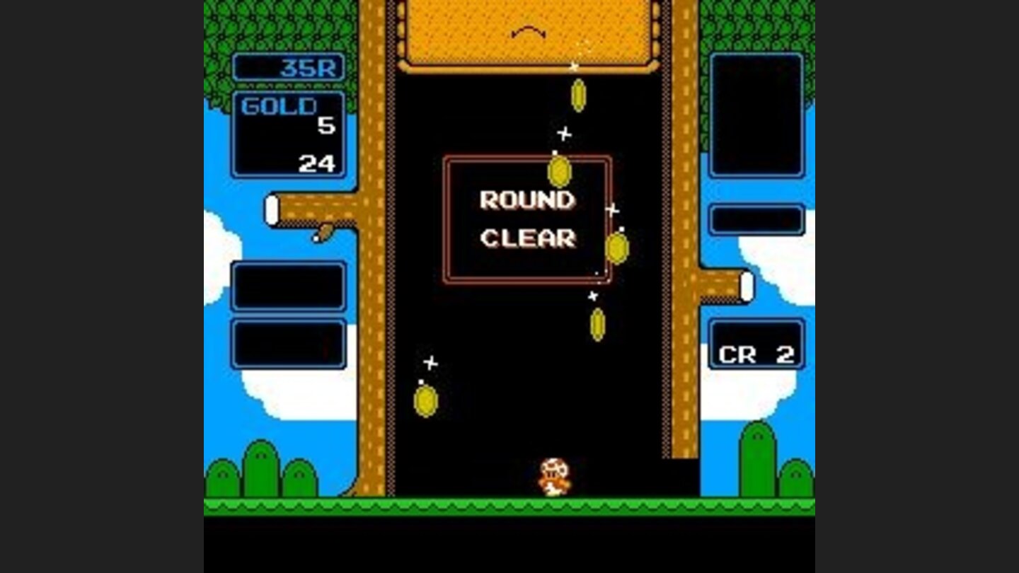 The faster you finish a level in Round Game the more gold you will get