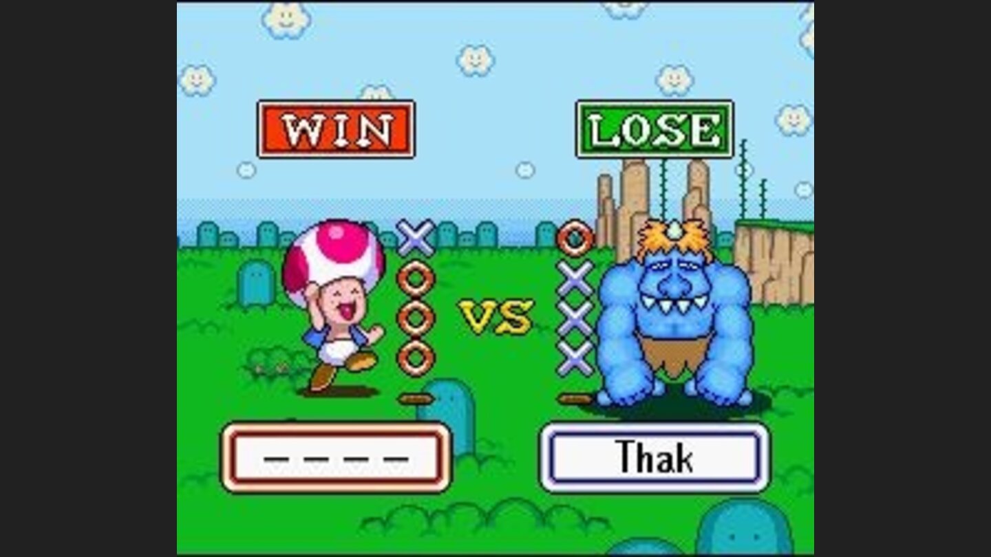 Toad has defeated one of the tougher enemies on hard difficulty setting