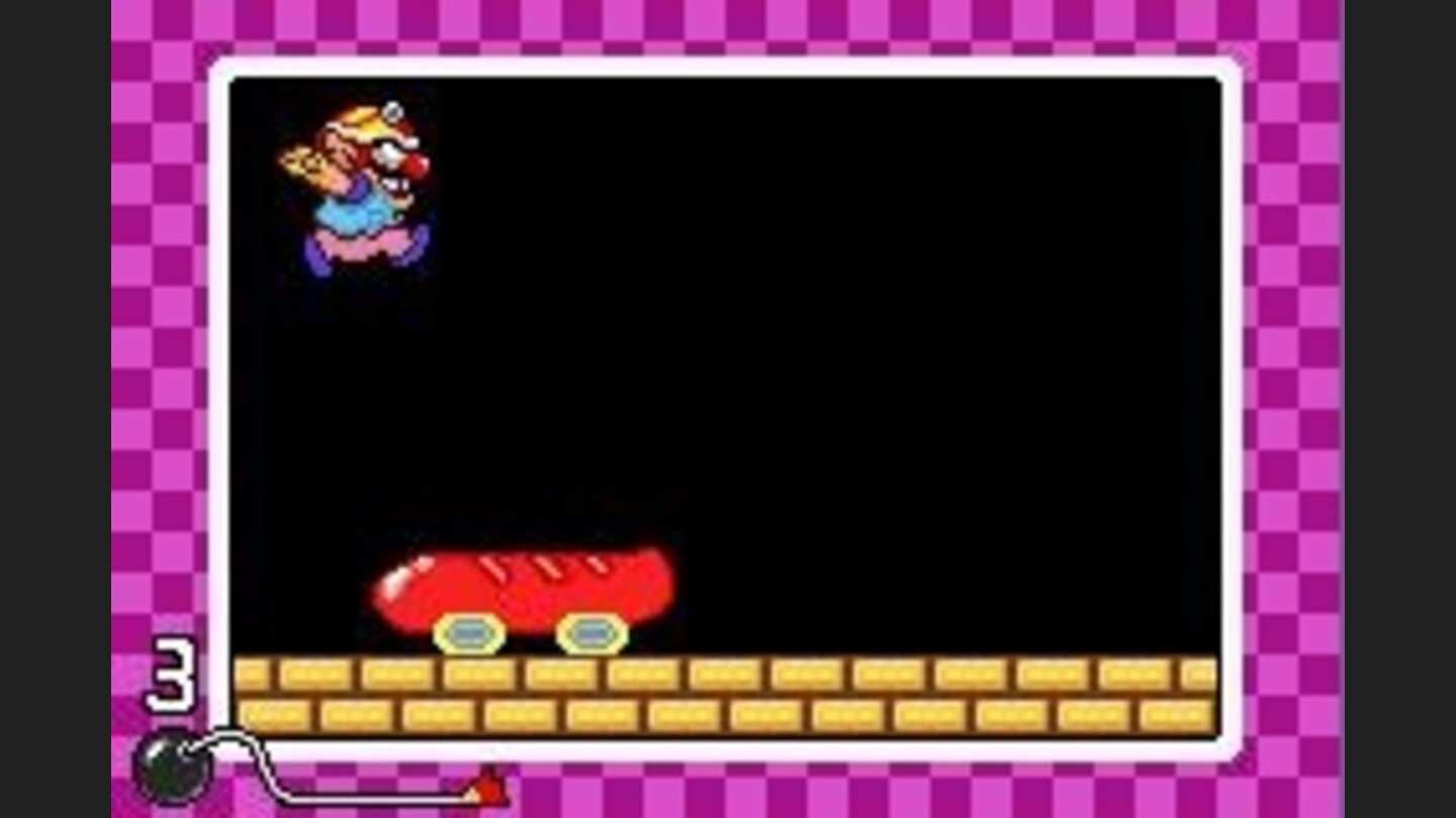 This is a pretty frequent microgame, and the object that you must jump over varies too.