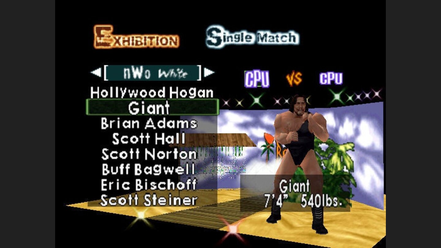 Selecting a wrestler