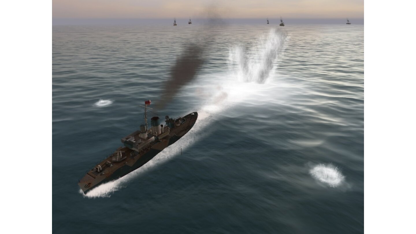 Silent Hunter 3 (2005) Als deutscher U-Boot-Kommandant geht es in diesem Titel mit vielen Simulationselementen auf Schleichfahrt. Die komplexe Spielmechanik, eine komplett animierte Crew und ausgereiftes Sounddesign sorgen für eine anspruchsvolle wie authentische Kampagne.