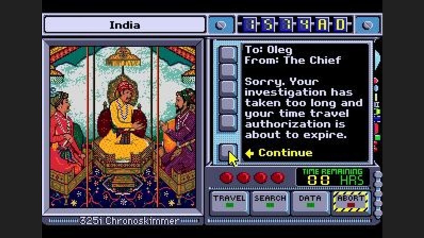 Just when I attempted to learn more about the history of India...