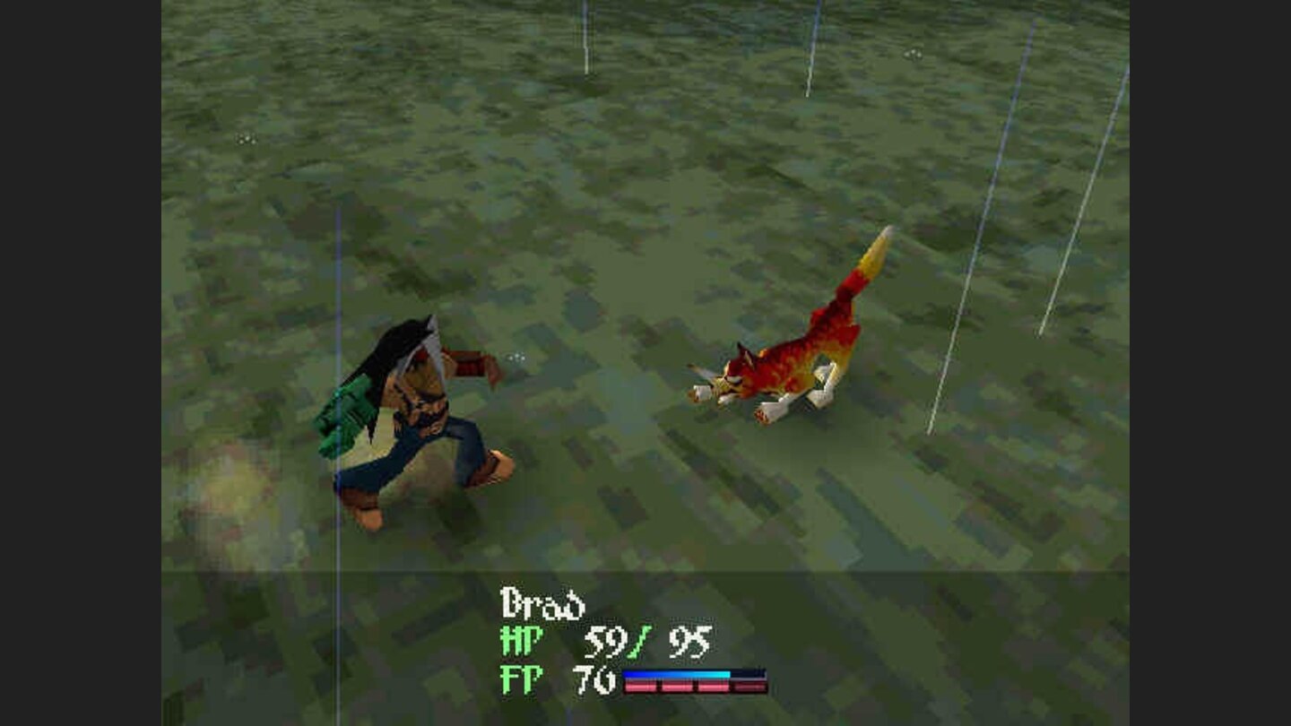 Brad fights a tiger
