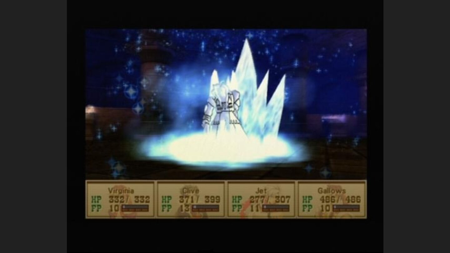 Enemys using refrigerate on Gallows, luckily your party members can take such attacks rather lightly