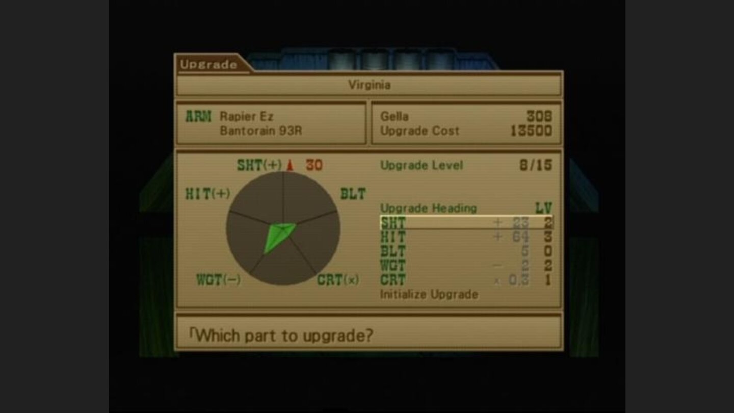 Upgrading your weapon (you can only upgrade it limited number of times so choose your upgrades well)