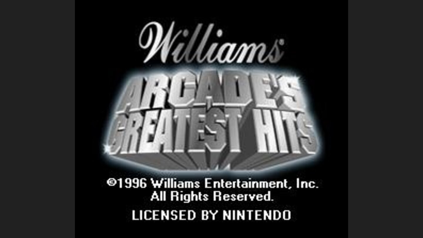 Title screen.