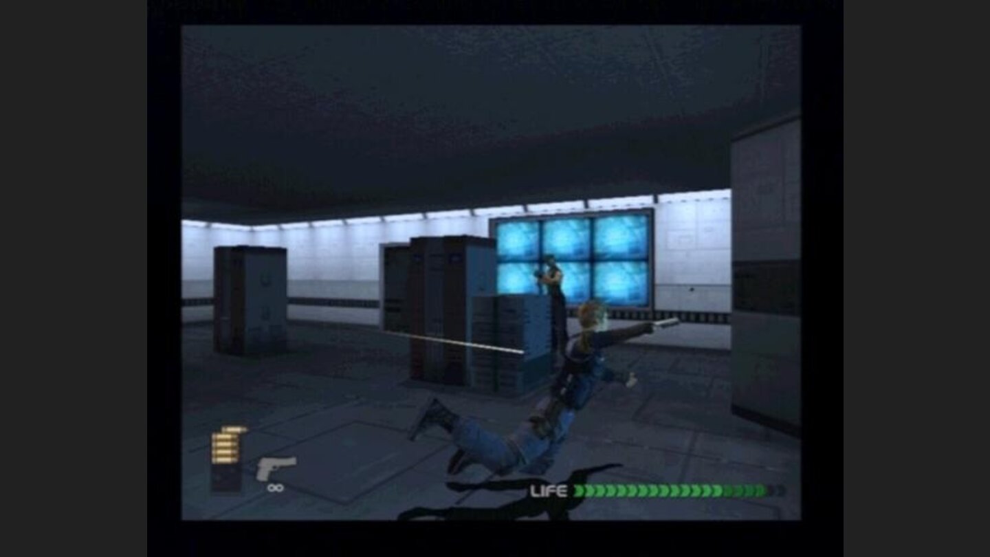 However, when youre shot from the back, you will loose much more health then otherwise.