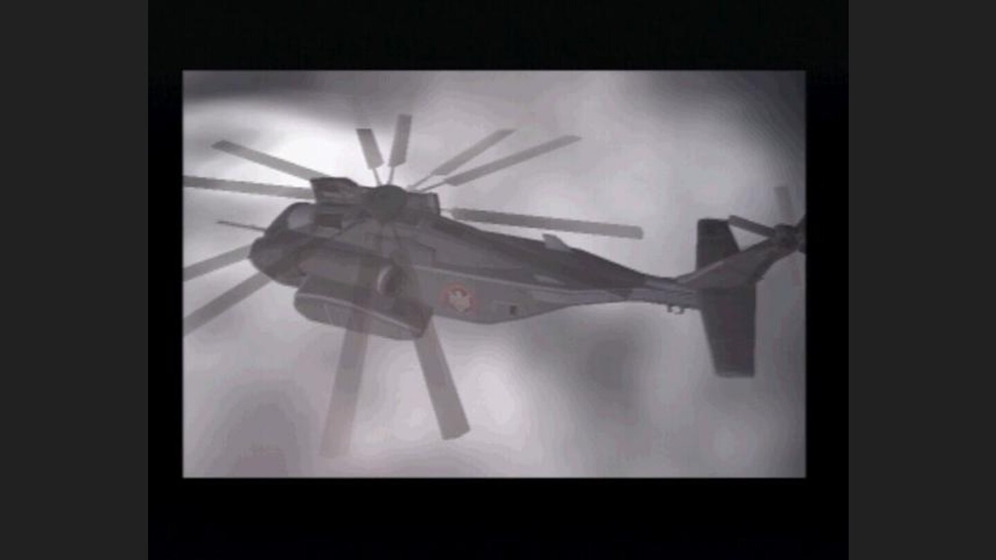 All cinematics are using ingame graphic. The chopper with special ops team going to greet the badguys.