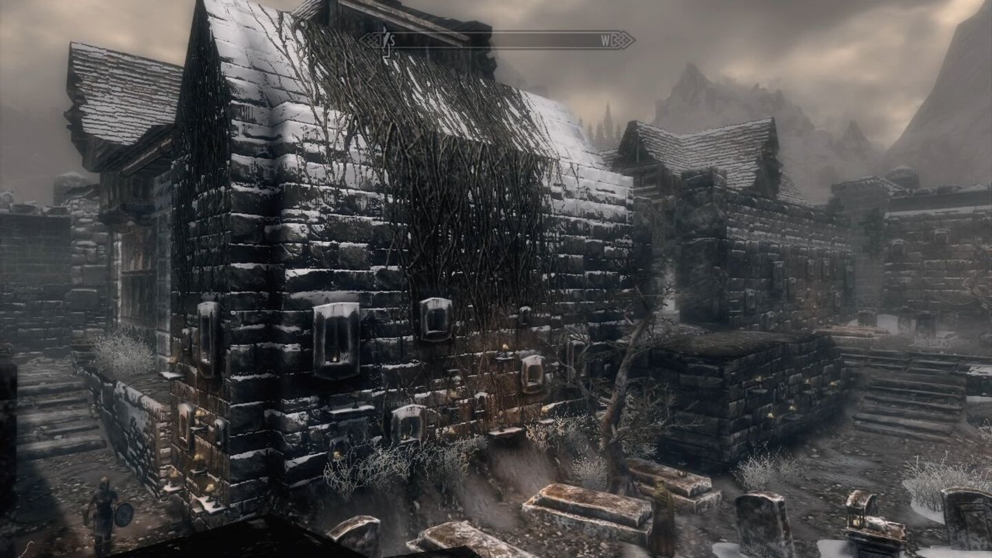 The Elder Scrolls 5: Skyrim - Hauptstädte: WindhelmNahe der Grenze zu Morrowind liegt Windhelm, die Hauptstadt des Fürstentums Ostmarsch.