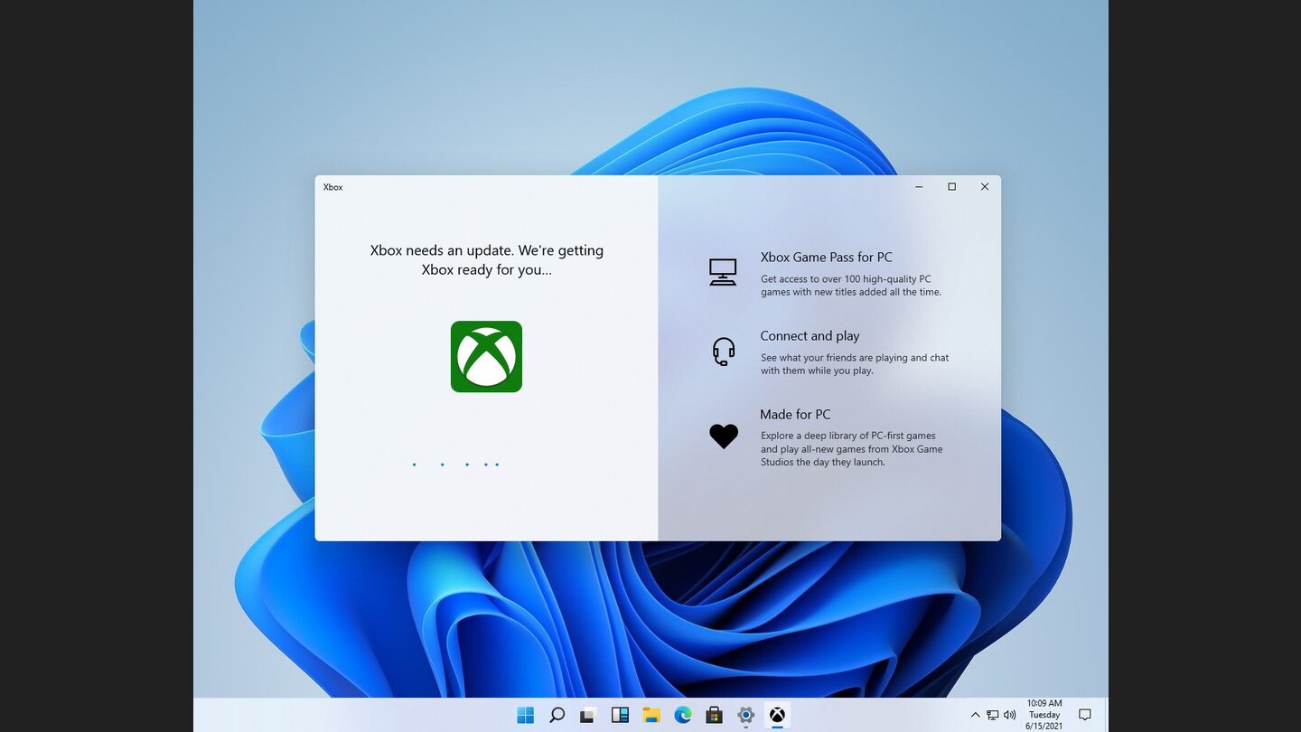 Windows 11 Xbox App (Bildqiuelle: The Verge)
