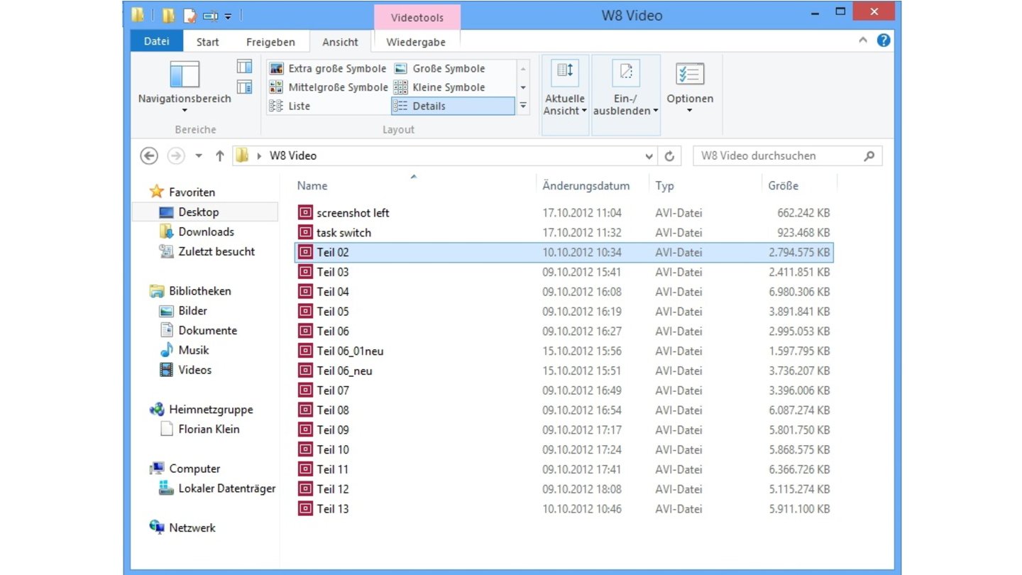 Ribbons im ExplorerDie von Office bekannten, neuen Ribbon-Schaltflächen im Windows Explorer bündeln zusammengehörige Optionen und erleichtern das Finden der richtigen. Wem das zu klobig ist, kann die Ribbons jederzeit einklappen.