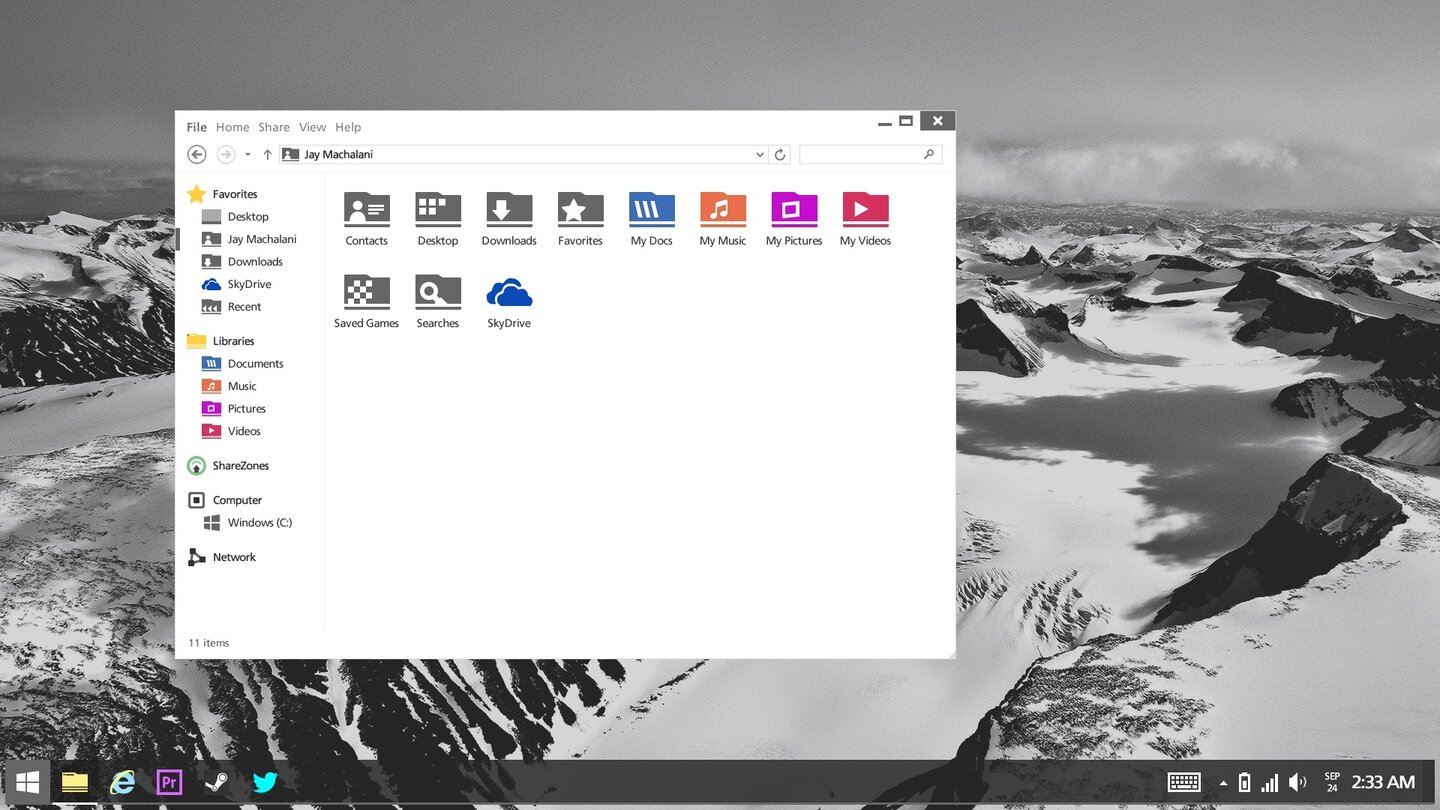 Windows 8.2 Design Ideen