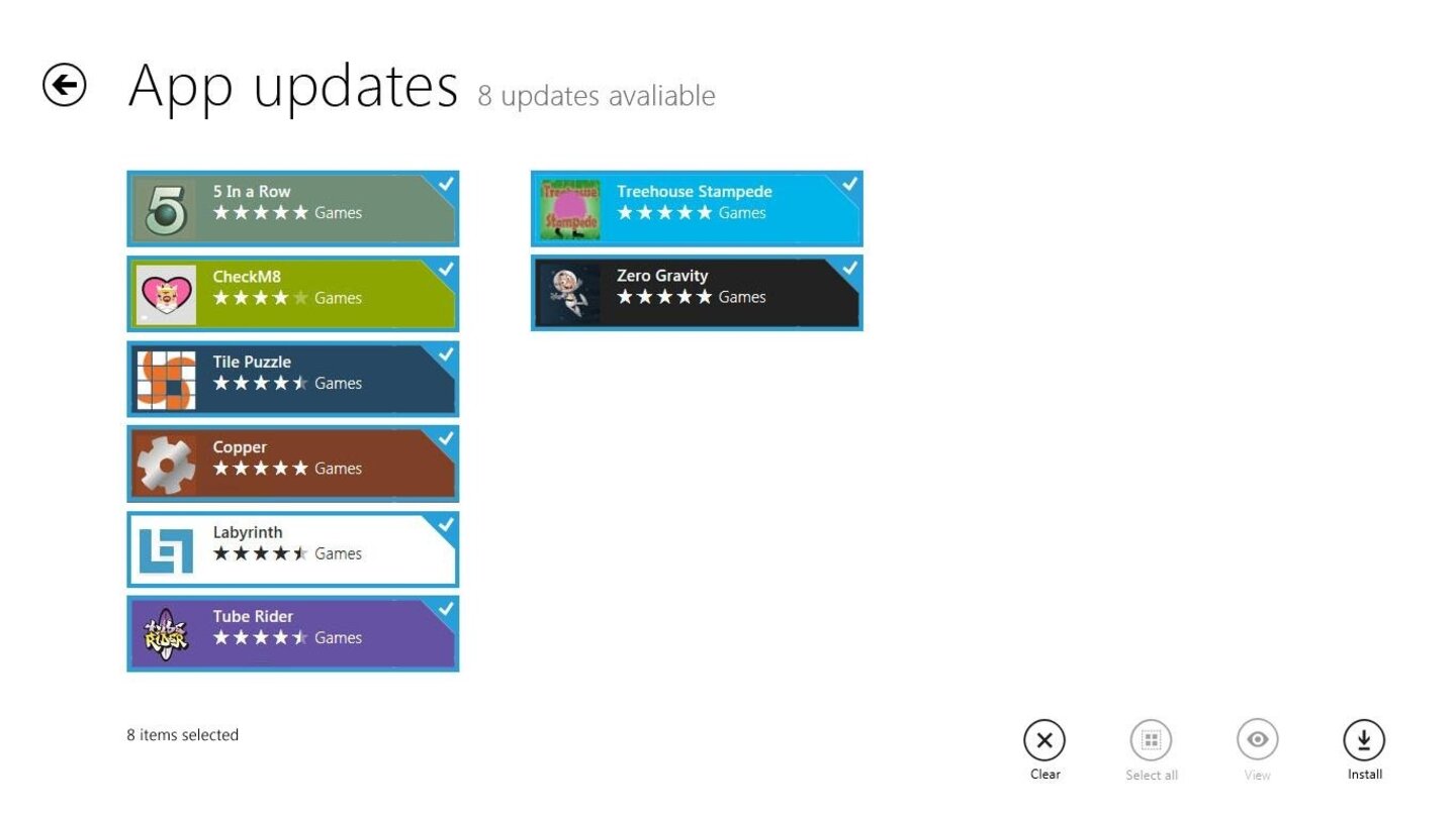 Windows Store Screenshots
