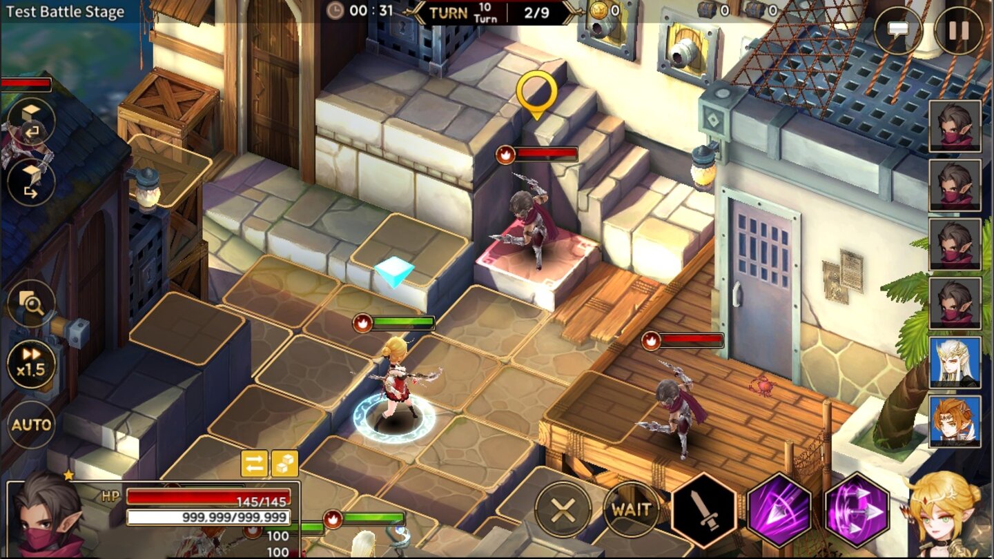 War of CrownNeben dem Story-Teil wartet ein Echtzeit-PvP-Modus gegen andere Spieler.