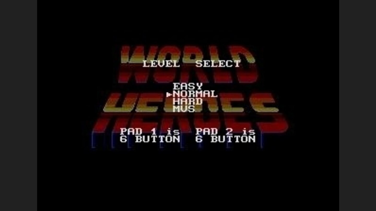 Main menu.