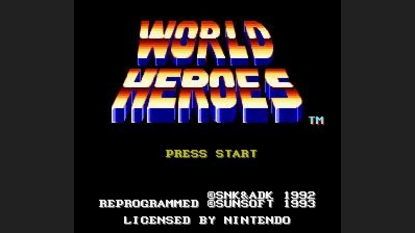 Title screen